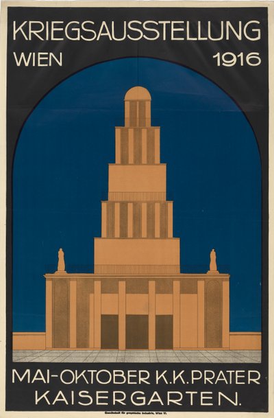 Mostra di guerra Vienna 1916 da Unbekannt