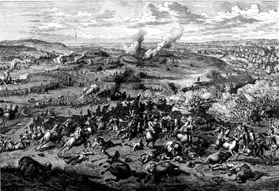 Guerra di successione spagnola: Battaglia di Blenheim, Baviera, 3 agosto 1704 da Unbekannt