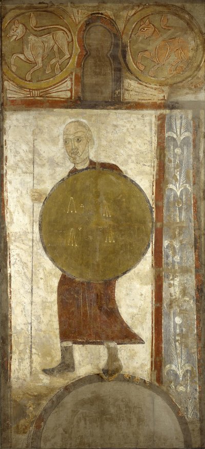 Guerriero con Scudo, prima metà del XII secolo probabilmente 1129-34 da Unbekannt