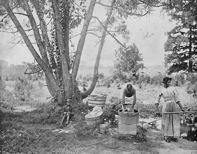 Lavandaie, El Paso, Texas, c1897 da Unbekannt
