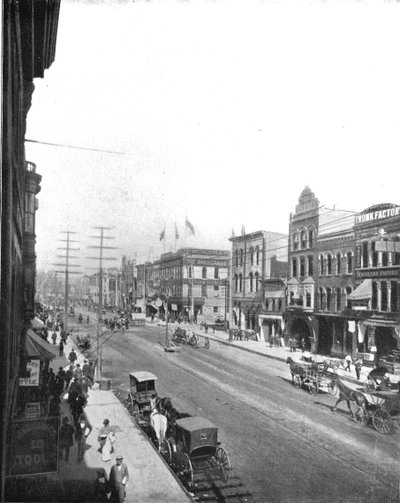Washington Avenue, Minneapolis, Minnesota, USA, c1900 da Unbekannt