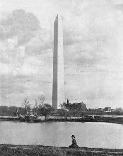 Monumento a Washington, Washington DC, USA, c1900 da Unbekannt