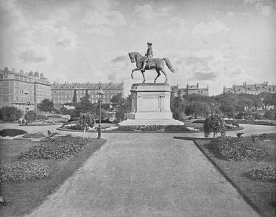 Statua di Washington, Giardino Pubblico, Boston, c1897 da Unbekannt