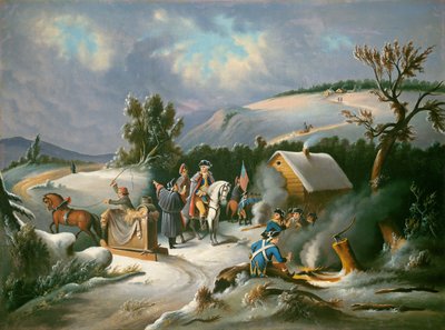 Washington a Valley Forge da Unbekannt