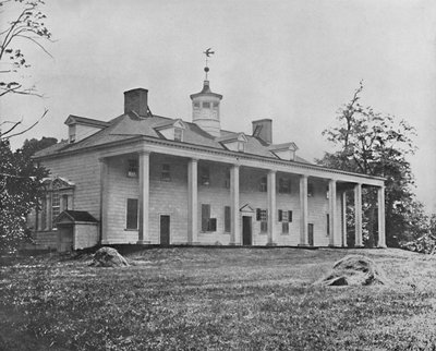 Casa di Washington, Mount Vernon, Virginia, c1897 da Unbekannt