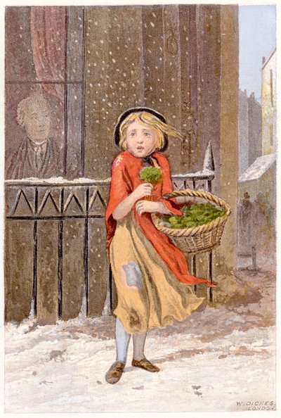 Venditrice di crescione, c. 1880 da Unbekannt