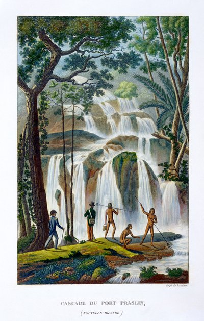 Cascata di Port Praslin, Nuova Irlanda, XIX secolo da Unbekannt