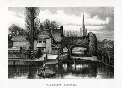 Watergate, Norwich, 1896 da Unbekannt