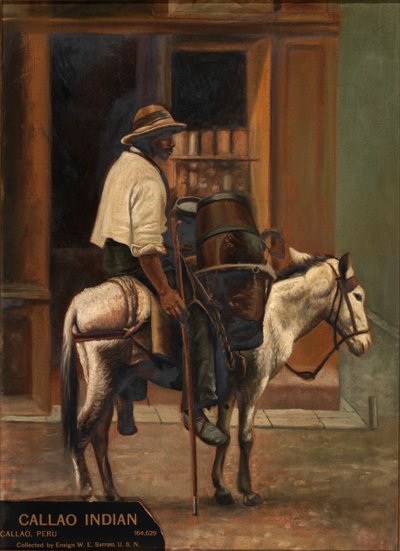 Acquaiolo di Callao, ca. 1890-1892 da Unbekannt