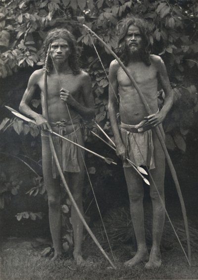 Wedda con arco e frecce, 1926 da Unbekannt