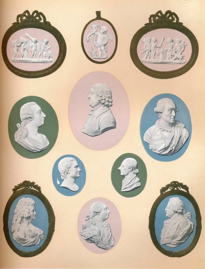 Medaglioni ritratti di Wedgwood in possesso di Messrs. Stoner & Evans da Unbekannt