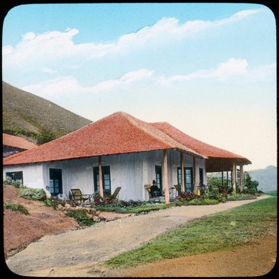 Casa missionaria wesleyana, Provincia di Uva, Ceylon da Unbekannt
