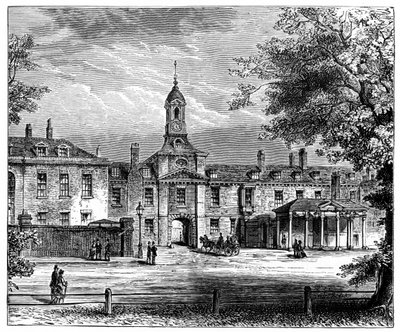 Facciata ovest di Kensington Palace, Londra, 1900 da Unbekannt