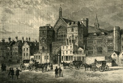 Westminster Hall, 1881 da Unbekannt