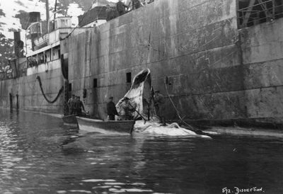 Caccia alla balena, Baia di Magdalene, Spitzbergen, Norvegia, 1929 da Unbekannt
