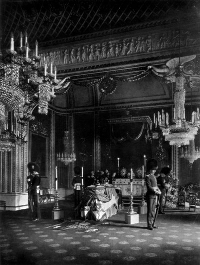 Quando il giorno di fatica è finito, la veglia funebre, 1910 da Unbekannt