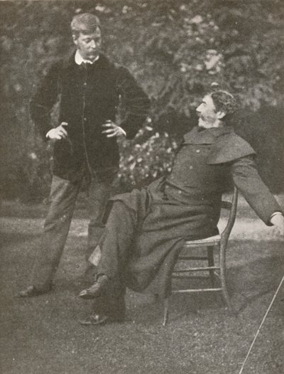 Whistler e Menpes, c1885, 1904 da Unbekannt