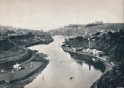 Whitby - Veduta generale della città, 1895 da Unbekannt
