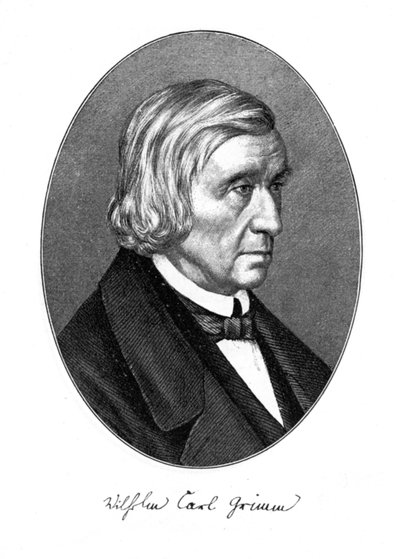 Wilhelm Carl Grimm, autore tedesco, 1887 da Unbekannt