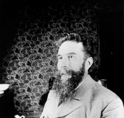 Wilhelm Conrad Roentgen, fisico tedesco, c 1900 da Unbekannt