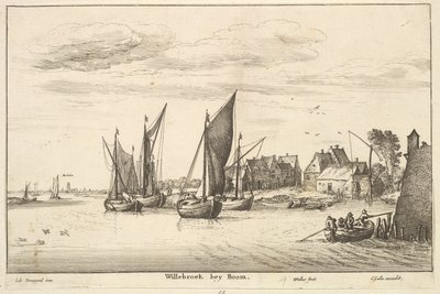 Willebroeck presso Boom, 1651 da Unbekannt
