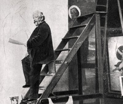 William-Adolphe Bouguereau, artista francese, 1900 da Unbekannt