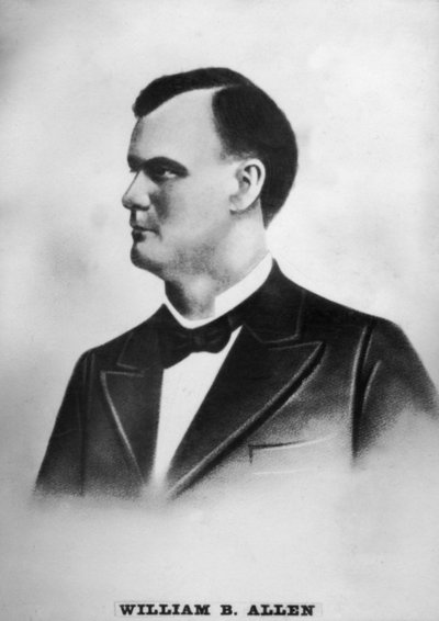 William B Allen, 1847-1919, anni 1920 da Unbekannt