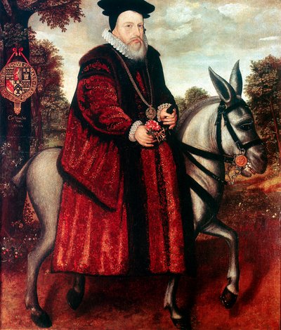 William Cecil, 1° Barone Burghley 1520-1598, statista inglese da Unbekannt