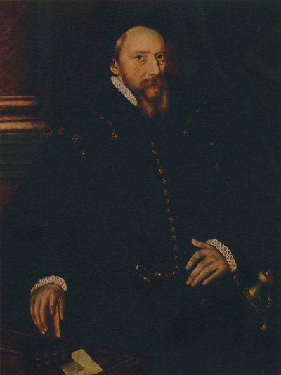 William Cecil, Lord Burghley, metà del XVI secolo, 1941 da Unbekannt