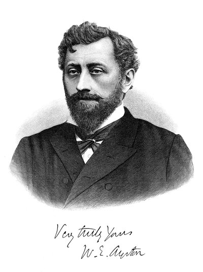 William Edward Ayrton, fisico britannico, ingegnere elettrico e inventore da Unbekannt