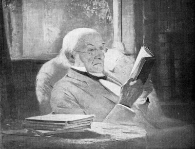 William Ewart Gladstone, statista del Partito Liberale Britannico e Primo Ministro, fine XIX secolo da Unbekannt