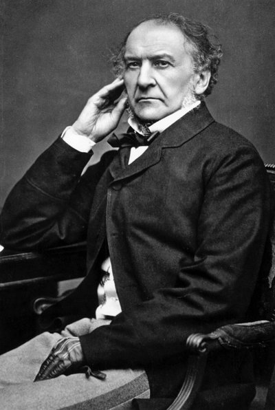 William Ewart Gladstone, statista liberale britannico, 19° secolo da Unbekannt