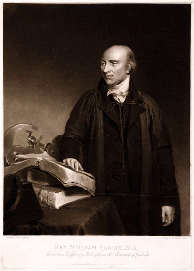 William Farish, chimico, c. 1815 da Unbekannt