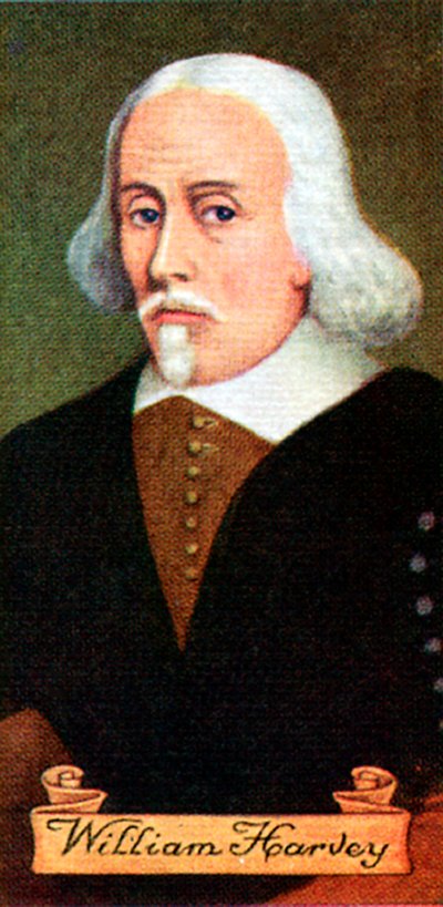 William Harvey, da una serie di carte da sigarette da Unbekannt