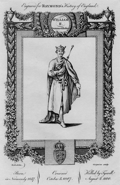 Guglielmo II, detto Rufus da Unbekannt