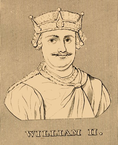 Guglielmo II, c1056-1100, 1830 da Unbekannt