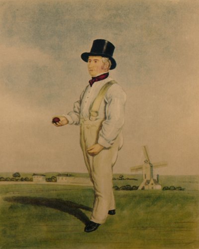 William Lillywhite, c1850 da Unbekannt