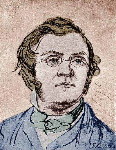 William Makepeace Thackeray - 1811-1863. Romanziere inglese. Autore di Vanity Fair e altri romanzi popolari. da Unbekannt