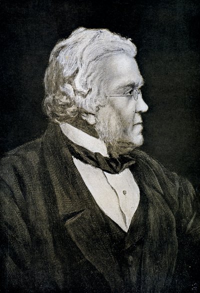 William Makepeace Thackeray, romanziere inglese del XIX secolo, 1911 da Unbekannt