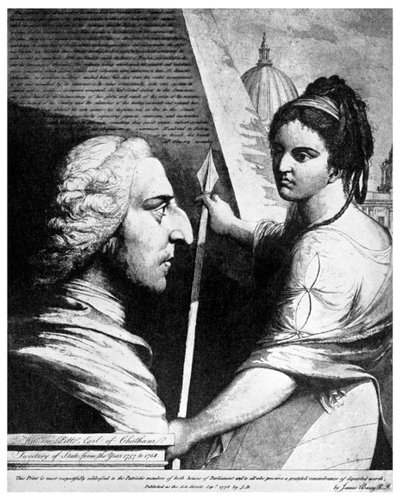 William Pitt, Conte di Chatham, politico britannico, XVIII secolo 1956 da Unbekannt