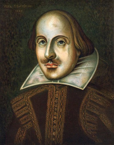 William Shakespeare, drammaturgo inglese, 1609 da Unbekannt