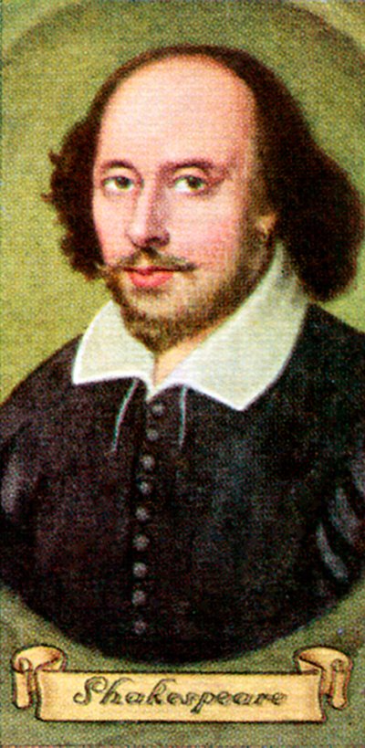 William Shakespeare, da una serie di carte da sigarette, 1935 da Unbekannt