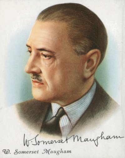 William Somerset Maugham, autore britannico di romanzi, opere teatrali e racconti da Unbekannt