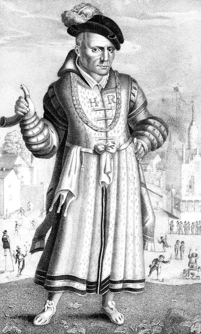 William Sommers, giullare di corte di Enrico VIII da Unbekannt