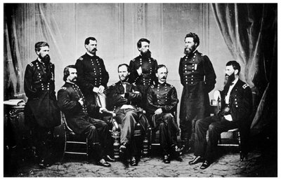 William Tecumseh Sherman e i suoi generali, Guerra Civile Americana, 1865 1955 da Unbekannt