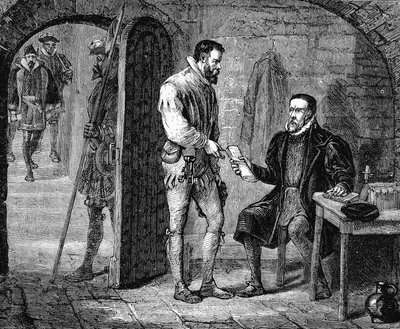 William Tyndale, traduttore inglese, 1536 fine XIX secolo da Unbekannt