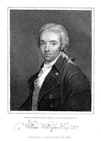 William Wilberforce, filantropo inglese e attivista contro la schiavitù, 1814 da Unbekannt