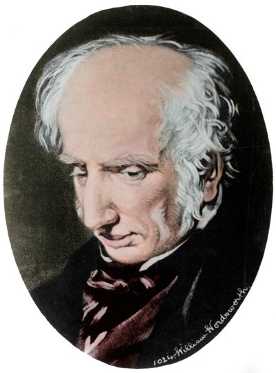 William Wordsworth, poeta inglese da Unbekannt