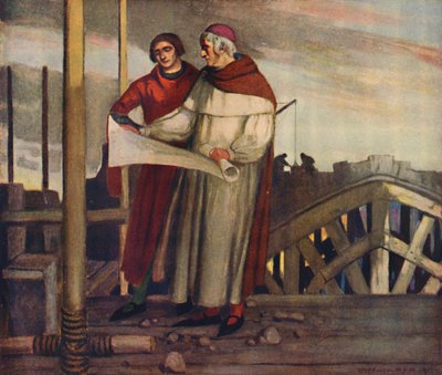 William di Wykeham costruisce Winchester, 1912 da Unbekannt