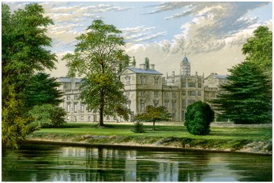 Wilton House, Wiltshire, casa del conte di Pembroke e Montgomery, c1880 da Unbekannt